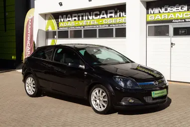 OPEL ASTRA H 1.6 GTC Sport RECARO +Saphirschwarz Metallic +Jól felszerelt +3X-s GARANCIA !!