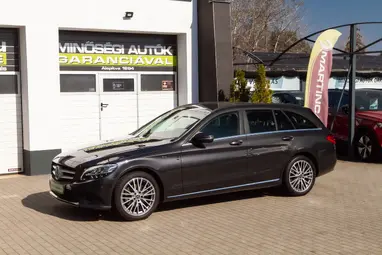 MERCEDES-BENZ C 220 T d 9G-TRONIC Graphite Gray Metallic +1.Tulajdonostól +Vezetett Szervizkönyv +3X-s GARANCIA !!