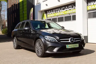 MERCEDES-BENZ C 220 T d 9G-TRONIC Graphite Gray Metallic +1.Tulajdonostól +Vezetett Szervizkönyv +3X-s GARANCIA !!