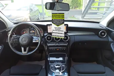 MERCEDES-BENZ C 220 T d 9G-TRONIC Graphite Gray Metallic +1.Tulajdonostól +Vezetett Szervizkönyv +3X-s GARANCIA !!