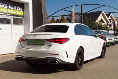 MERCEDES-BENZ C 220 d 4Matic 9G-TRONIC Mild hybrid drive Polar Weiss +Eredeti Magyar Autó +1.Tulajdonos +18E km +Gyári GARANCIA !!