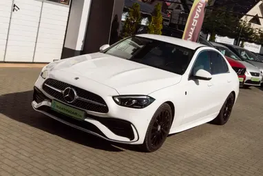MERCEDES-BENZ C 220 d 4Matic 9G-TRONIC Mild hybrid drive Polar Weiss +Eredeti Magyar Autó +1.Tulajdonos +18E km +Gyári GARANCIA !!