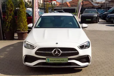 MERCEDES-BENZ C 220 d 4Matic 9G-TRONIC Mild hybrid drive Polar Weiss +Eredeti Magyar Autó +1.Tulajdonos +18E km +Gyári GARANCIA !!