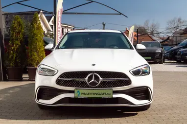 MERCEDES-BENZ C 220 d 4Matic 9G-TRONIC Mild hybrid drive Polar Weiss +Eredeti Magyar Autó +1.Tulajdonos +18E km +Gyári GARANCIA !!