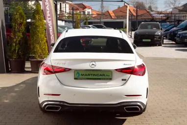 MERCEDES-BENZ C 220 d 4Matic 9G-TRONIC Mild hybrid drive Polar Weiss +Eredeti Magyar Autó +1.Tulajdonos +18E km +Gyári GARANCIA !!