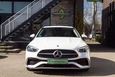 MERCEDES-BENZ C 220 d 4Matic 9G-TRONIC Mild hybrid drive Polar Weiss +Eredeti Magyar Autó +1.Tulajdonos +18E km +Gyári GARANCIA !!