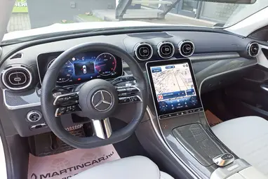 MERCEDES-BENZ C 220 d 4Matic 9G-TRONIC Mild hybrid drive Polar Weiss +Eredeti Magyar Autó +1.Tulajdonos +18E km +Gyári GARANCIA !!