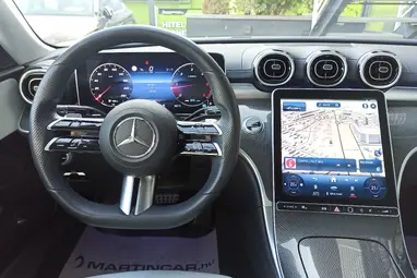 MERCEDES-BENZ C 220 d 4Matic 9G-TRONIC Mild hybrid drive Polar Weiss +Eredeti Magyar Autó +1.Tulajdonos +18E km +Gyári GARANCIA !!