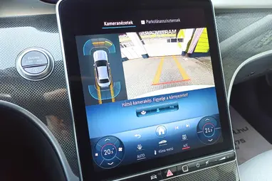 MERCEDES-BENZ C 220 d 4Matic 9G-TRONIC Mild hybrid drive Polar Weiss +Eredeti Magyar Autó +1.Tulajdonos +18E km +Gyári GARANCIA !!