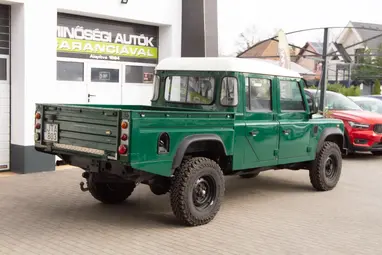 LAND ROVER DEFENDER 130 Crew 2.5 TD5 Belize Green +Eredeti Magyar Autó +3X-s GARANCIA !!