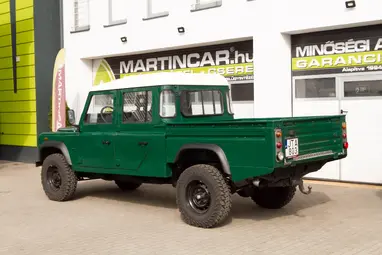 LAND ROVER DEFENDER 130 Crew 2.5 TD5 Belize Green +Eredeti Magyar Autó +3X-s GARANCIA !!