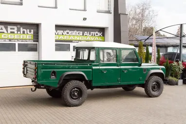 LAND ROVER DEFENDER 130 Crew 2.5 TD5 Belize Green +Eredeti Magyar Autó +3X-s GARANCIA !!