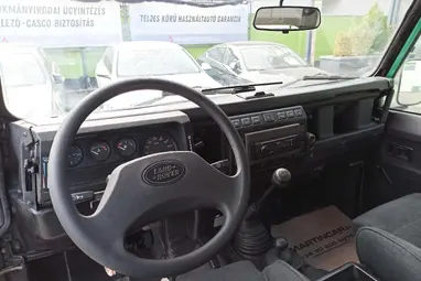 LAND ROVER DEFENDER 130 Crew 2.5 TD5 Belize Green +Eredeti Magyar Autó +3X-s GARANCIA !!