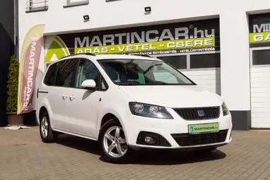 SEAT ALHAMBRA 2.0 CR TDI Reference [7 személy] Prémium állapot +Magas Felszereltség +Végig Vez. Sz.Könyv +FRISS VIZSGA!!