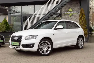 AUDI Q5 3.0 TDI DPF quattro S-tronic 3X S-Line Ibis White +Panoráma +Első Tulajdonostól +3X-s GARANCIA !!