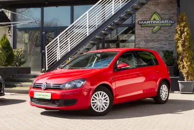 VOLKSWAGEN GOLF VI 1.4 Trendline Tornado Red +Vezetett Szervizkönyv +Keveset futott +3X-s GARANCIA !!