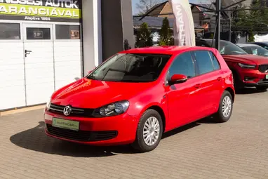 VOLKSWAGEN GOLF VI 1.4 Trendline Tornado Red +Vezetett Szervizkönyv +Keveset futott +3X-s GARANCIA !!