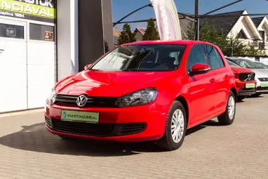 VOLKSWAGEN GOLF VI 1.4 Trendline Tornado Red +Vezetett Szervizkönyv +Keveset futott +3X-s GARANCIA !!