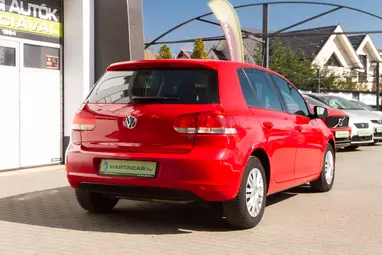 VOLKSWAGEN GOLF VI 1.4 Trendline Tornado Red +Vezetett Szervizkönyv +Keveset futott +3X-s GARANCIA !!