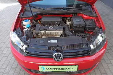 VOLKSWAGEN GOLF VI 1.4 Trendline Tornado Red +Vezetett Szervizkönyv +Keveset futott +3X-s GARANCIA !!