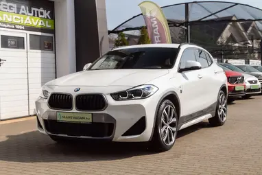 BMW X2 xDrive25e M Sport X (Automata) Mineral White Pearl +Mint az ÚJ!! +23E km +3X-s GARANCIA !!