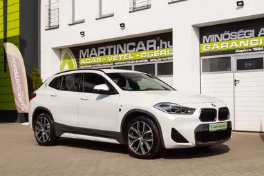 BMW X2 xDrive25e M Sport X (Automata) Mineral White Pearl +Mint az ÚJ!! +23E km +3X-s GARANCIA !!