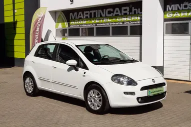 FIAT PUNTO 1.2 Easy EU6 Alpine White +Első Tulajdonostól+ Vezetett Szervízkönyv+ 3X-s GARANCIA !!