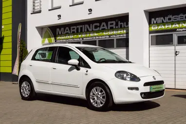 FIAT PUNTO 1.2 Easy EU6 Alpine White +Első Tulajdonostól+ Vezetett Szervízkönyv+ 3X-s GARANCIA !!