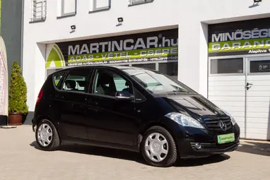 MERCEDES-BENZ A 160 BlueEFFICIENCY Classic EURO5 Night Black +Első Tulajdonostól +3X-s GARANCIA !!