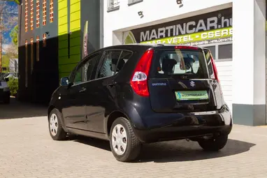SUZUKI SPLASH 1.0 GLX CD AC Cosmic Black Pearl Metallic +Eredeti Magyar Autó+ Szervízkönyv+ Szervízszámlák +3X-s GRANCIA !!