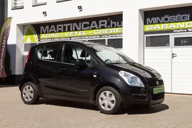 SUZUKI SPLASH 1.0 GLX CD AC Cosmic Black Pearl Metallic +Eredeti Magyar Autó+ Szervízkönyv+ Szervízszámlák +3X-s GRANCIA !!