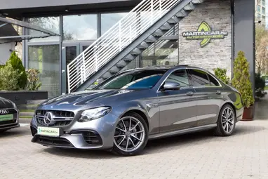 MERCEDES-AMG E 63 4MATIC+ 9G-TRONIC Selenite Gray Metallic+ Nagy Szervíz!+ Új Gumik+ Panoráma+ 3X-s GARANCIA!!!