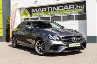 MERCEDES-AMG E 63 4MATIC+ 9G-TRONIC Selenite Gray Metallic+ Nagy Szervíz!+ Új Gumik+ Panoráma+ 3X-s GARANCIA!!!