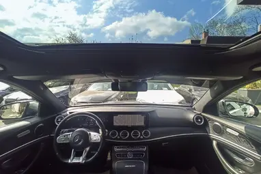 MERCEDES-AMG E 63 4MATIC+ 9G-TRONIC Selenite Gray Metallic+ Nagy Szervíz!+ Új Gumik+ Panoráma+ 3X-s GARANCIA!!!