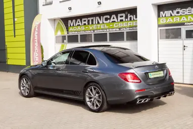 MERCEDES-AMG E 63 4MATIC+ 9G-TRONIC Selenite Gray Metallic+ Nagy Szervíz!+ Új Gumik+ Panoráma+ 3X-s GARANCIA!!!