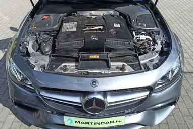 MERCEDES-AMG E 63 4MATIC+ 9G-TRONIC Selenite Gray Metallic+ Nagy Szervíz!+ Új Gumik+ Panoráma+ 3X-s GARANCIA!!!