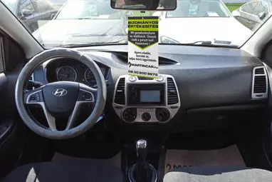 HYUNDAI I20 1.4 CRDi LP Comfort Sleek Silver Metallic+ Mo.-i 1. tulaj+ Alacsony Fogyasztás+ 3X-s GARANCIA!!!