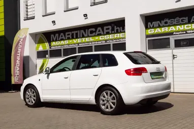 AUDI A3 1.9 PD TDI Ambition DPF SportBack Ibis White +Igényes szép állapot +Friss Műszaki +3X-s GARANCIA !!