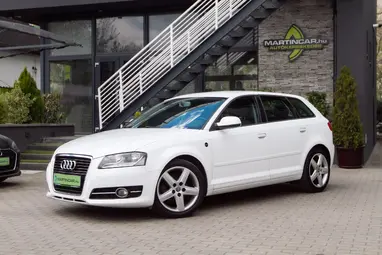 AUDI A3 1.6 Attraction SportBack Ibis White +Klasszikus Szívó Benzines +Friss Műszaki +3X-s GARANCIA !!