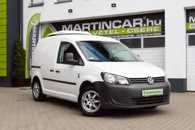 VOLKSWAGEN CADDY 1.6 CR TDI Candy White +Mo.-i első Tulajdonostól+ Lamberet Prémium Hűtő +3X-s GARANCIA !!