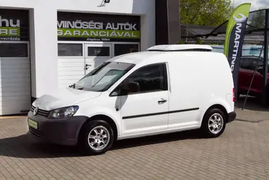 VOLKSWAGEN CADDY 1.6 CR TDI Candy White +Mo.-i első Tulajdonostól+ Lamberet Prémium Hűtő +3X-s GARANCIA !!