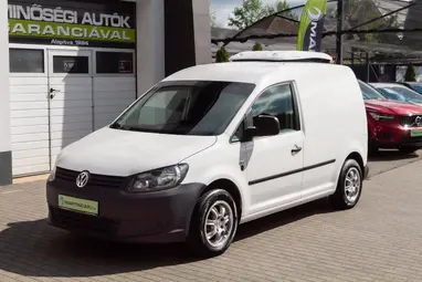 VOLKSWAGEN CADDY 1.6 CR TDI Candy White +Mo.-i első Tulajdonostól+ Lamberet Prémium Hűtő +3X-s GARANCIA !!