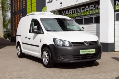 VOLKSWAGEN CADDY 1.6 CR TDI Candy White +Mo.-i első Tulajdonostól+ Lamberet Prémium Hűtő +3X-s GARANCIA !!