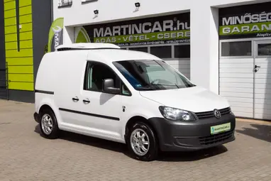 VOLKSWAGEN CADDY 1.6 CR TDI Candy White +Mo.-i első Tulajdonostól+ Lamberet Prémium Hűtő +3X-s GARANCIA !!