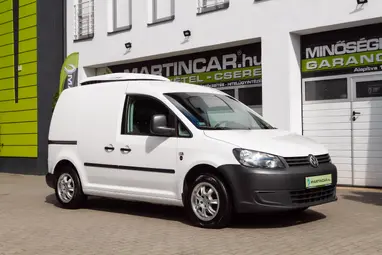 VOLKSWAGEN CADDY 1.6 CR TDI Candy White +Mo.-i első Tulajdonostól+ Lamberet Prémium Hűtő +3X-s GARANCIA !!