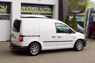 VOLKSWAGEN CADDY 1.6 CR TDI Candy White +Mo.-i első Tulajdonostól+ Lamberet Prémium Hűtő +3X-s GARANCIA !!