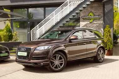AUDI Q7 3.0 TDI DPF quattro Tiptronic ic Exclusive Teak Brown +Eredeti Magyar Autó +Full Szervíz +3X-s GARANCIA !!