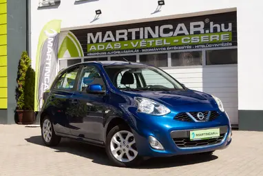 NISSAN MICRA 1.2 Acenta +Indigo Blue Mettalic+Keveset futott +3X-s GARANCIA !