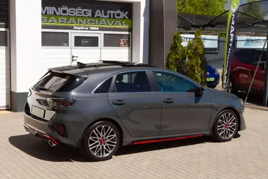 KIA CEE'D Ceed 1.6 T-GDI GT DCT Dark Penta Metallic+Gyári Garanciás+1. Tulaj+ 4.700KM+ Újszerű+ 3X-s GARANCIA !!