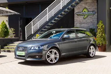 AUDI A3 1.9 TDI Ambition DPF Meteor Grey Metallic +Vezérlés csere +Vezetett Szervizkönyv +3X-s GARANCIA !!